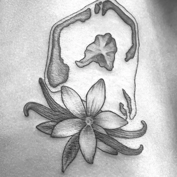tatouage-fleur-de-vanille
